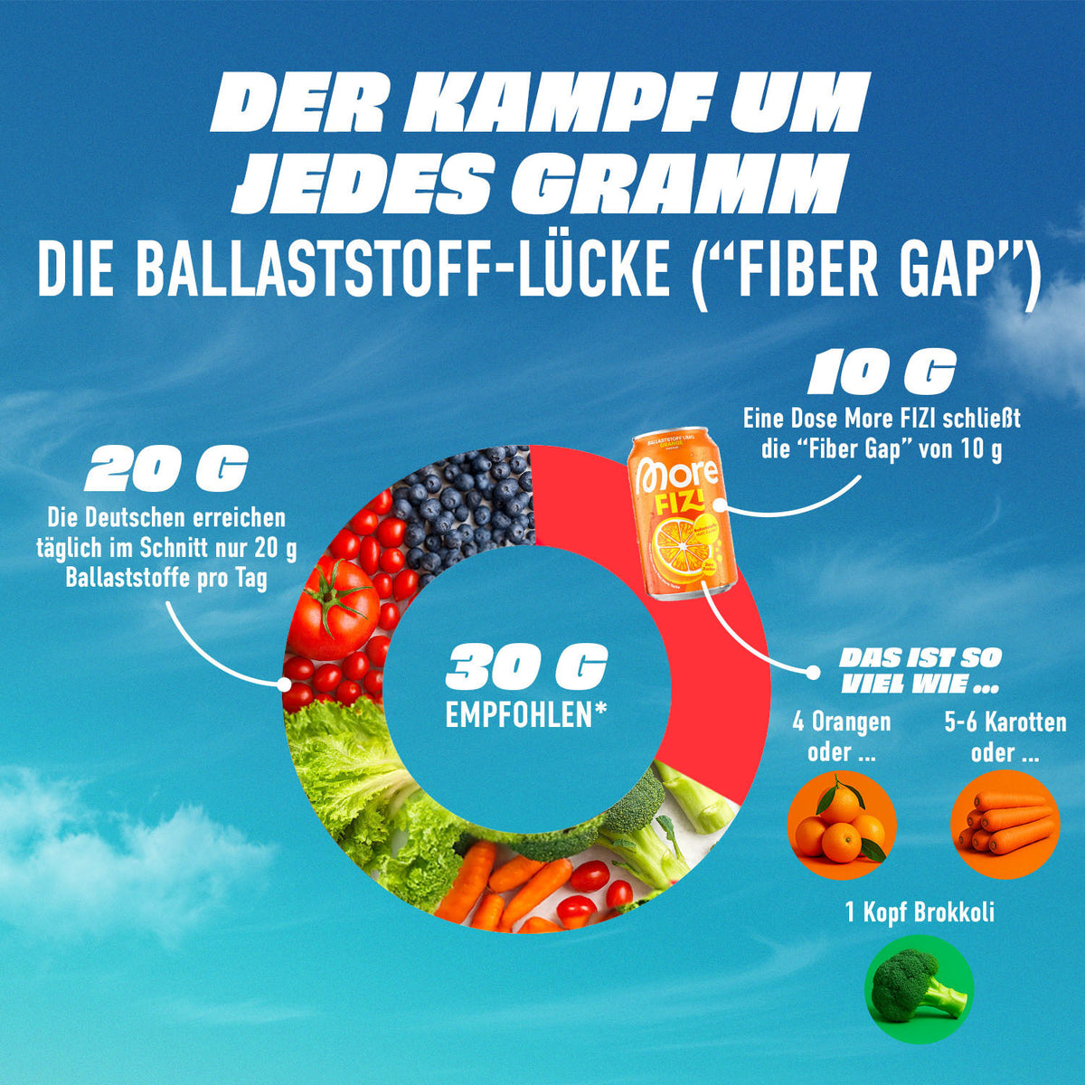 Infografik der More Inhaltsstoffe